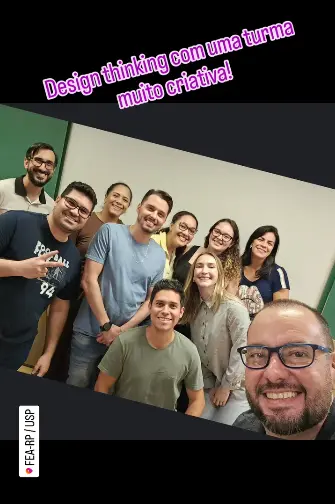Aula e oficina de Design Thinking