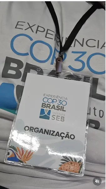 Experiência COP30 Brasil SEB